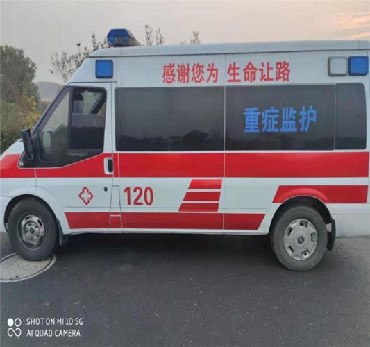 台安救护车出租服务案例3